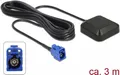 Navilock NL-69AT FAKRA C Buchse GNSS aktive Antenne RG 174/U 3 m outdoor (60511)