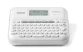 Brother PT-D410 Beschriftungsgerät für das Homeoffice und Büro (für 3, 5 bis 18 mm breite TZE-Schriftbänder, bis zu 20 mm/Sek. Druckgeschwindigkeit) weiß
