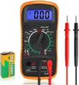 Digital Multimeter Voltmeter Batterietester Spannungsprüfer...