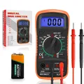 Digital Multimeter Voltmeter Amperemeter Ohmmeter Batterietester mit LCD Hint...