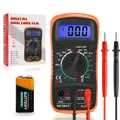 Digital Multimeter Voltmeter Ohm Strom Durchgangstester Messgerät LCD Hinterg...
