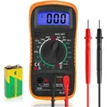 Digital Multimeter Voltmeter Batterietester Spannungsprüfer Durchgangsprüfer ...