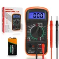 Digital multimeter, voltmeter, battery tester, voltage tester, continuity tes...