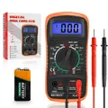 Digital Multimeter Spannungsprüfer Ohm Ampere Messgerät mit großem LCD Display