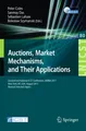 Auctions, Market Mechanisms and Their Applications Peter Coles