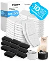 Miaura Wasserfilter für Katzentrinkbrunnen, Zubehör für Miaura, 10er Set