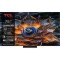 TCL 75Q8C Mini-LED, QLED-Fernseher, (UltraHD/4K, Google TV, TCL-AI, ) - Schwarz
