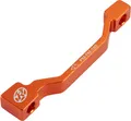 Reverse Scheibenbremsen Adapter PM-PM von 160 auf 180mm orange