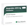 DocMorris Ibuprofen 400 mg Filmtabletten 20 St