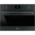 SO4301M0N Kombi Backofen mit Mikrowelle 45 cm Classici Design Sonderserie Mattschwarz