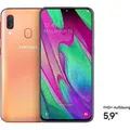 Samsung Smartphone A405 Galaxy A40 14,92cm (5,9 Zoll), LTE, 64GB Speicher, Farbe: Coral - Rot