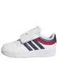 adidas Unisex Baby Hoops 4.0 Shoes Schuhe, FTWR White/Dark Blue/Better Scarlet, 26 EU