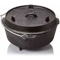 Feuertopf Ft4,5 Mit Füßen 3,5 Liter Gusseisen 29 X 17,5 X 29 Cm - Petromax