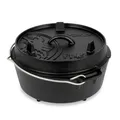 Petromax Feuertopf Dutch Oven Gusseisen Topf - 2,3 - 14,7 Liter MIT Füßen