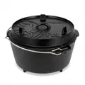 Petromax Dutch Oven Feuertopf m. Füße Gusseisen Schmortopf FT 0,5-18,0