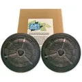 AIR2GO Aktivkohlefilter Als Ersatz für Klarstein 10030983 und CGCH2 2 Stück