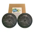 AIR2GO Aktivkohlefilter als Ersatz für Klarstein 10030983 ,CGCH2 (2 Stück)