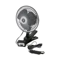 Auto Ventilator 12V Camping KFZ PKW LKW Bus Lüfter klemmbar Zigarettenanzünder