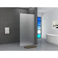 Fa-Bausysteme Walk-In Glas Dusche Vollsatiniert 110 cm