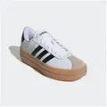 adidas Sportswear VL COURT BOLD inspiriert vom Design des adidas gazelle bold beige|weiß 38 2/3 EU