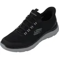 Skechers Herren Summits-Top Rate Schuhe, Black, 45