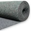 MDEKOR Kunstrasen Rasenteppich outdoor Meterware Höhe 6,5mm, 300x100cm Grau grau 300 cm x 100 cm