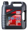 LIQUI MOLY Motorbike 4T Synth 5W-40 Street Race | 4 L | Motorrad vollsynthetisches Motoröl | Art.-Nr.: 1685, Schwarz