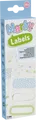 COLOP 169589 - Aufbügeletiketten, für MARKY, 28 Etiketten