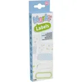 COLOP MARKY Aufbügeletiketten Set, 28 Stück iron-on Labels, 7 Motive