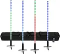 EUROLITE AKKU Slim Tube AIR Set 4x 151 cm RGB LED Effektröhren AirW Wireless Tasche