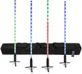 Eurolite AKKU Slim Tube AIR Set RGB LED 4x Röhre Tasche Fernbedienung Wireless