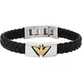 Emporio Armani Armband Holiday 2025 EGS3253040 Leder, Edelstahl 89222158