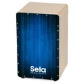 Profi Cajon blau herausnehmbarer Snare Traverse und extra Klangmöglichkeiten!