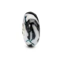 TROLLBEADS Porzellanbead, Machtvoller Drache-LIMITIERT, 925 Silber, TCHBE-30013