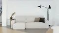 Idohome – Moderne Ecksofa mit Schlaffunktion und L-förmigen, Universale Couch, Sofa, Bettcouch, JOBO - Farbe Beige Poso 100