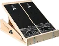 F2 Balance Board & Step Board Verstellbares Holz Mobility Board Heimtraining