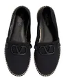 VALENTINO GARAVANI Espadrilles Stud Sign Canvas V-logo Sneakers Shoes Schuhe 44