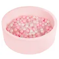 SELONIS Bällebad Bällepool Für Baby Kinder 90X30cm/200 Bälle Bälle Rund