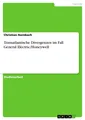 Transatlantische Divergenzen im Fall General Electric/Honeywell | Buch | 9783656