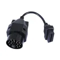 20pin Adapter 20PIN to 16PIN Adapter OBD Cable Rund Use Für E36 E38 E39 E46 E...
