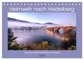 Heimweh nach Heidelberg - Die romantische Stadt am Neckar (Tischkalender 2026 DIN A5 quer), CALVENDO Monatskalender: 12 Motive, die Sehnsucht wecken. (CALVENDO Orte)