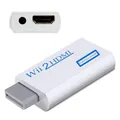 INF Wii zu HDMI Adapter - 720/1080P HD Konverter Mit 3,5mm Audioausgang für Monitor, Beamer, Fernseher (Weiß)