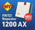 AVM FRITZ!Repeater 1200 AX, Weiß/Grau, WiFi 6, Dualband, Gigabit-LAN,