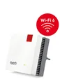 AVM FRITZ!Repeater 1200 AX, Weiß/Grau, WiFi 6, Dualband, Gigabit-LAN, BRANDNEU