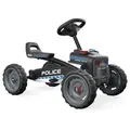 BERG Buzzy Polizei/Police Pedal-Gokart S, inkl. Soundbox und Cap