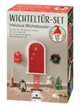 moses. Wichteltür-Set Weihnachtszauber – 9-teiliges Set mit 24 Wichtelbriefen, skandinavische Weihnachtstradition für Kinder, detailreiches Zubehör für Advent und Weihnachten
