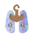 Slipstop Kinder Strandschuhe Anti Rutsch Sport Schuhe Schwimmschuhe Badeschuhe Urlaub Yoga für Mädchen Seamaid Sonnenschutzfaktor 50+, Gr. 18-20