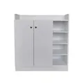 HTI-Living Sideboard mit 8 Regalfächern Weiß
