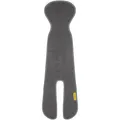 Aeromoov - Baby Sitzauflage Air Layer - Einlage Für Autositz oder Kinderwagen - Gruppe 2/3 mit Beinen - Antischwitz Sommerbezug - Bio-Baumwolle - Anthracite