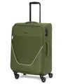 Stratic Check-in Koffer für Damen und Herren | mittelgroßer Trolley 42 x 26 x 65 cm aus hochwertigem, flexiblem Polyester Material | Erweiterbar & Teleskopgriff| taska Serie
